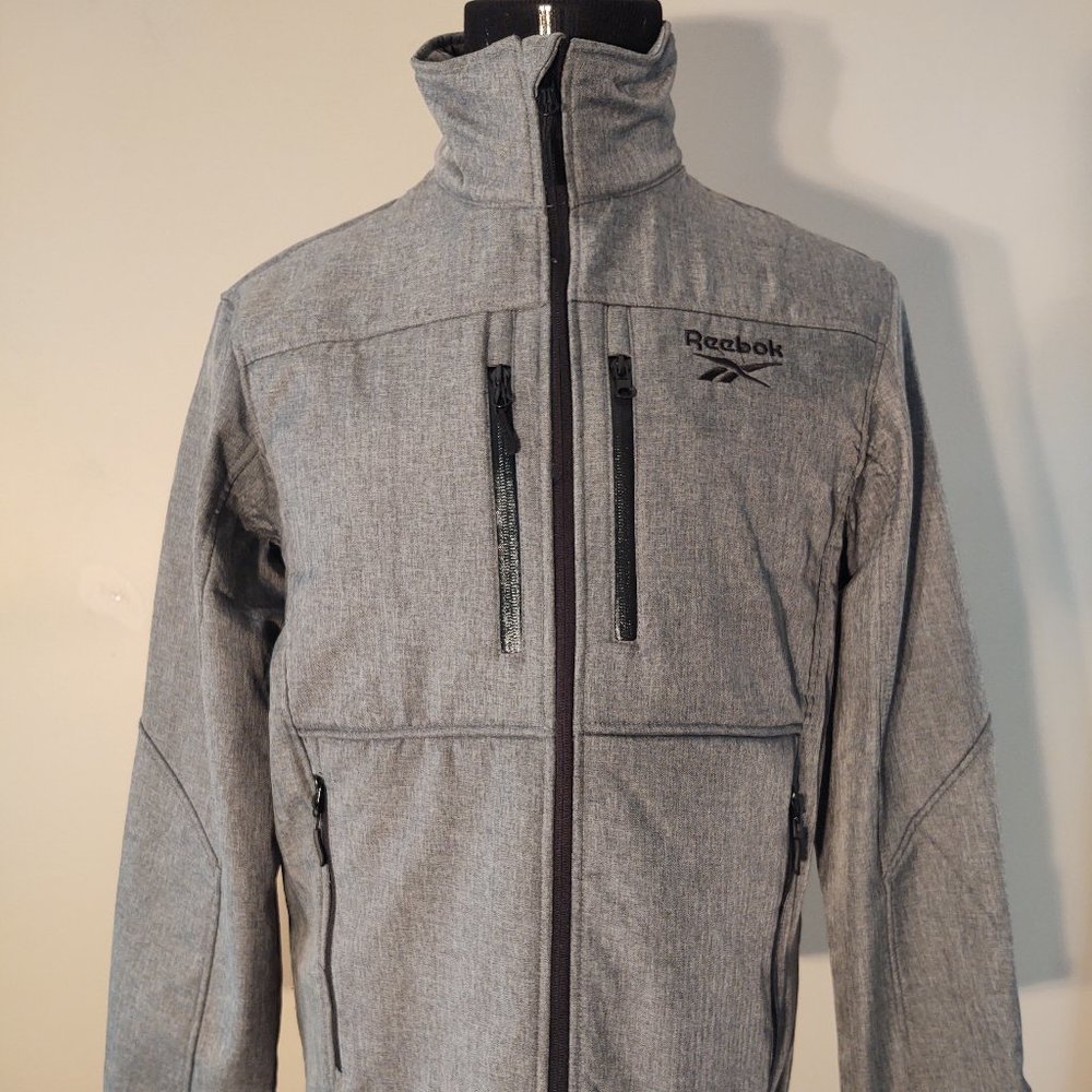 REEBOK MEN ACTIVE OUTERWEAR FULL ZIP UP JACKET - SIZE MEDIUM